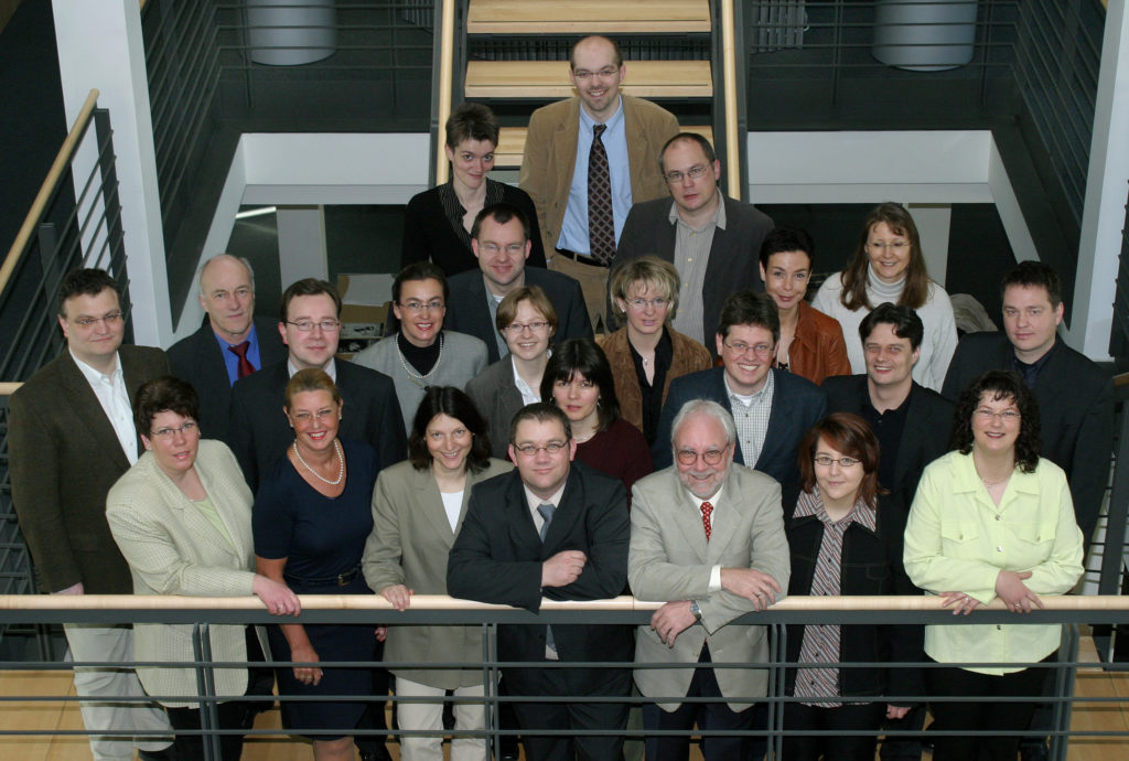 Das Team des CHE im Jahr 2004