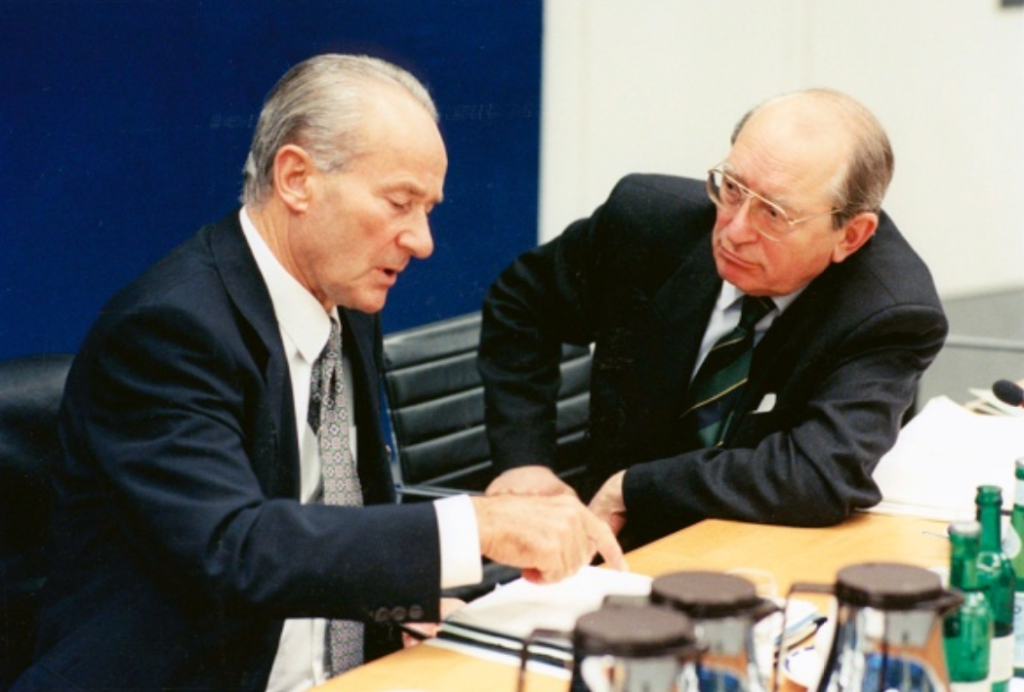 Mohn und Erichsen im Jahr 1994